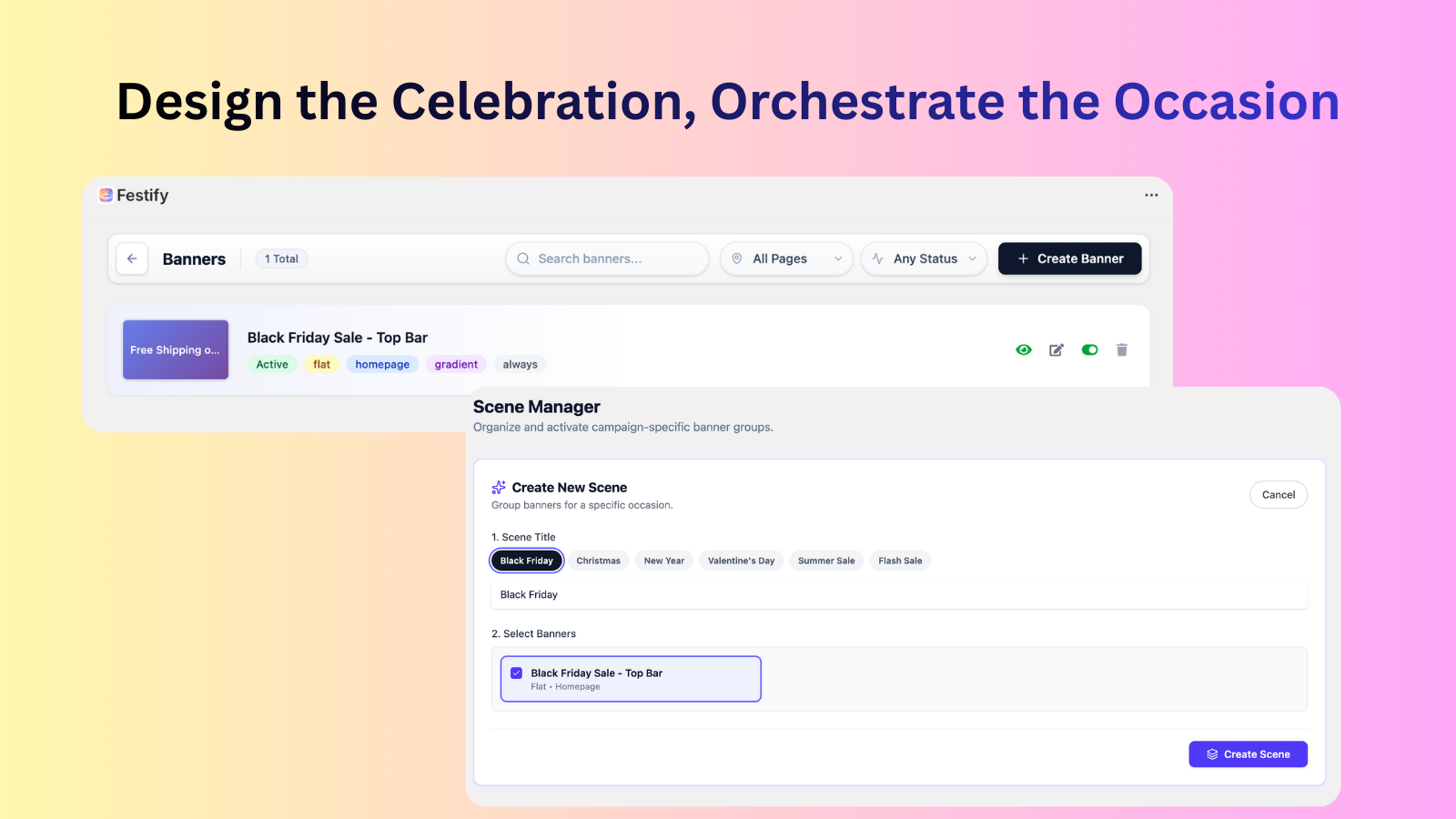 Orchestrate the Occasion